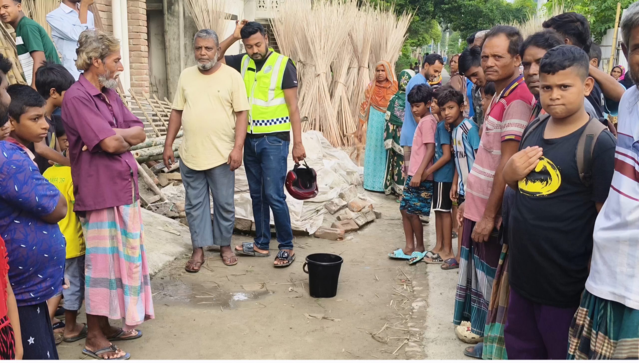 Police recovered two bomb-like objects in Meherpur