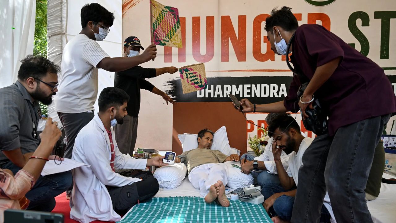India’s Gen Z protest shifts from online outrage to hunger strike