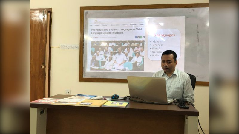 Jaltab pushes Japanese for high schools Japanese language in high school
