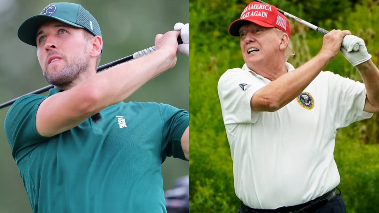 Kane reveals surreal golf round with Trump and Beckham’s Norway pep talk kane trump england