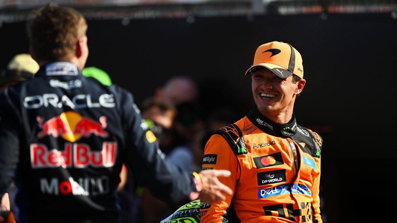 Norris wins chaotic Hungarian GP as Piastri’s race implodes lando norris mclaren