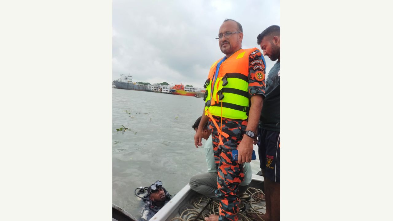 Two missing as launch collides with trawler at Sadarghat launch