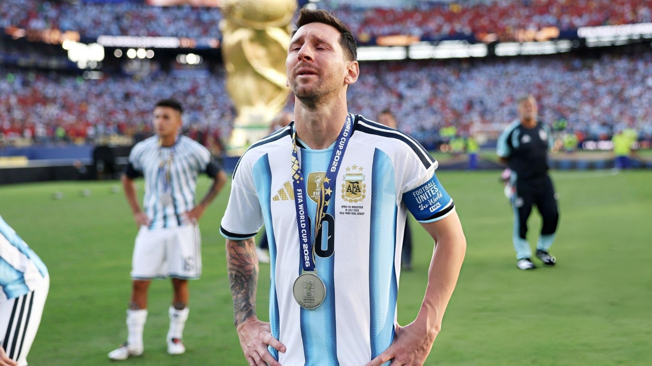 We played our hearts out but Spain were better, says Messi Messi Argentina