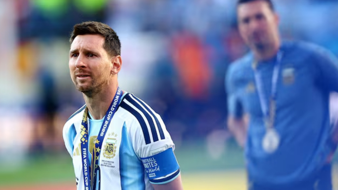Argentina run out of late Messi miracles against Spanish machine messi argentina spain