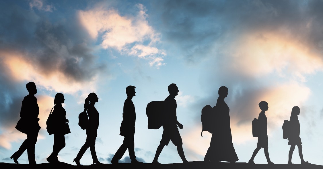 The sigh of leaving homeland Migration