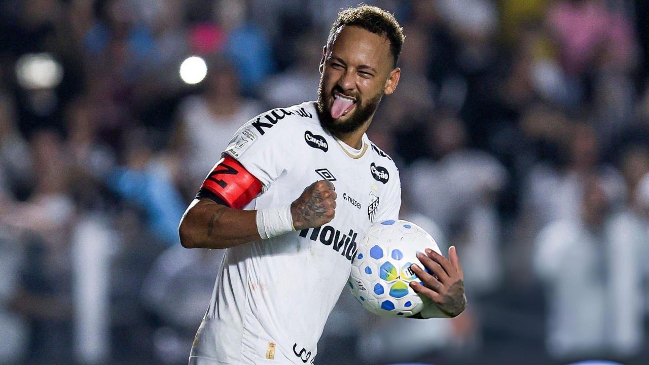 Neymar’s brace rescues a point for struggling Santos neymar santos
