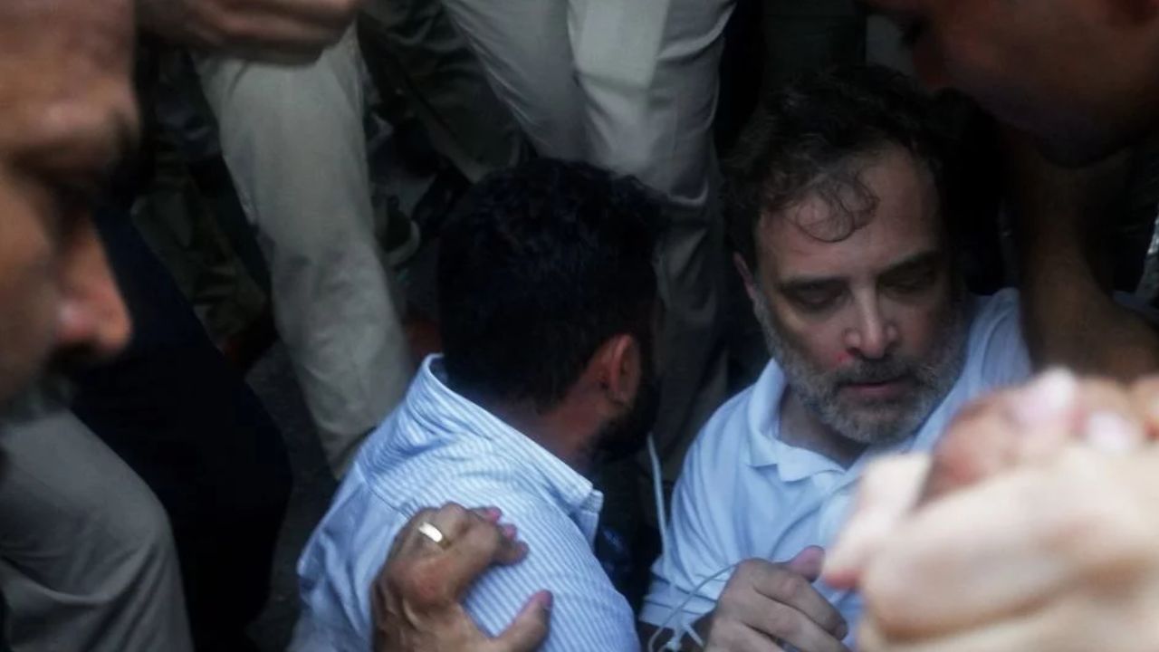 Rahul Gandhi calls for Modi’s apology, Amit Shah’s resignation rahul gandhi
