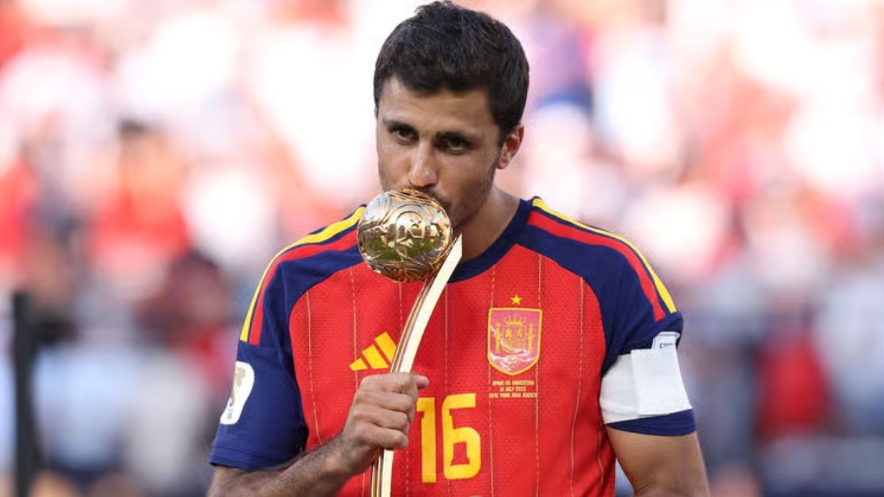 Rodri wins Golden Ball, Spain sweep awards rodri spain argentina