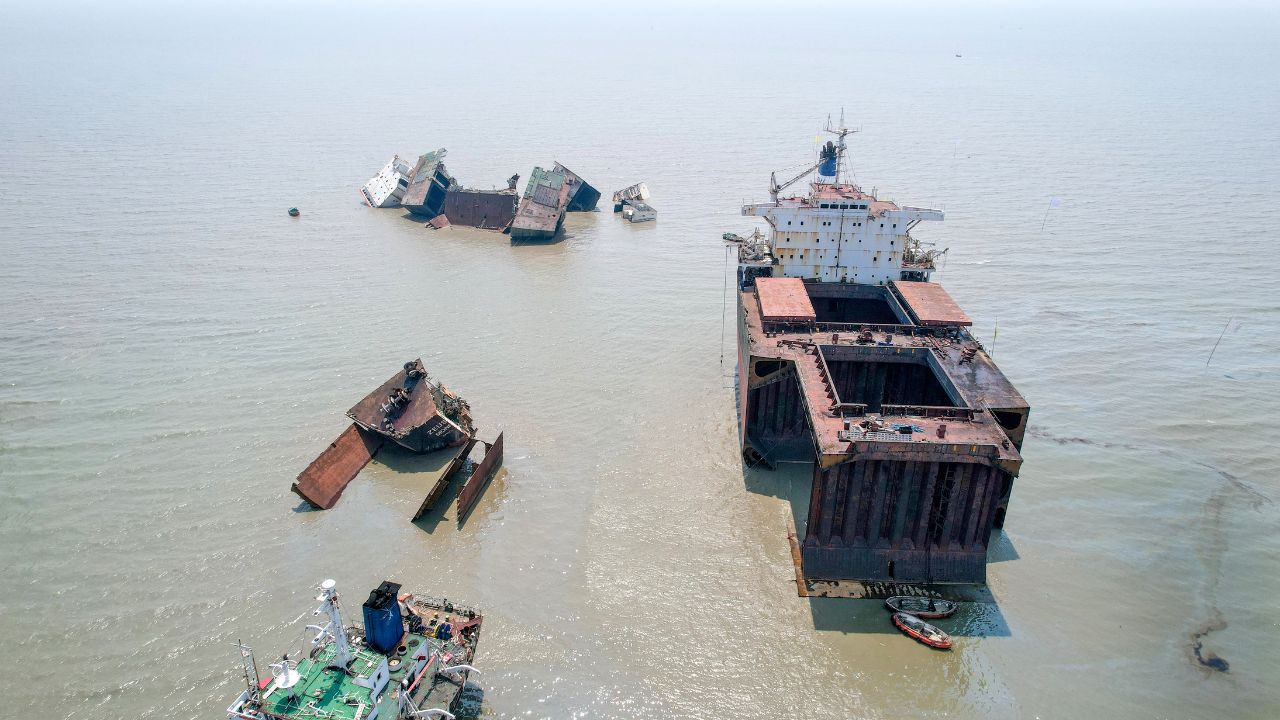 sinking ship