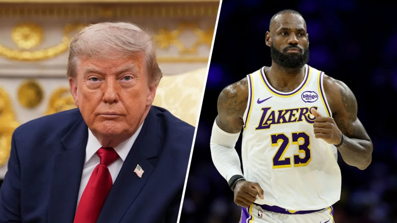 Trump calls James ‘maybe a racist’ in bizarre jibe trump lebron