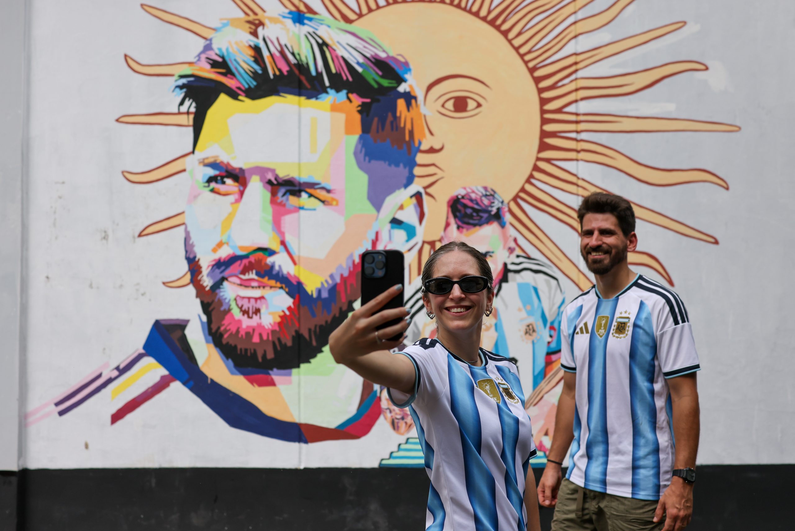 Bangladesh Argentina supporters
