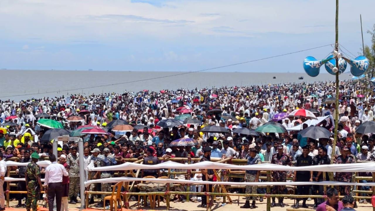 Flood-hit families in Banshkhali