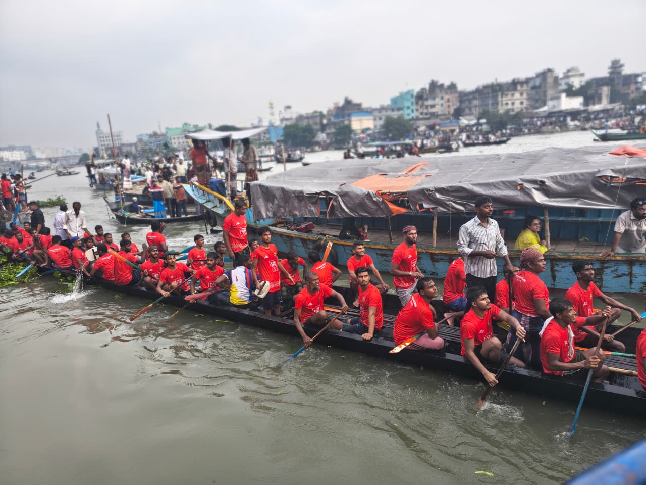 Buriganga boat race Dhaka