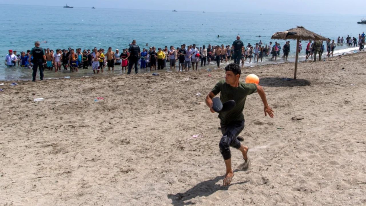 Ceuta migrant surge