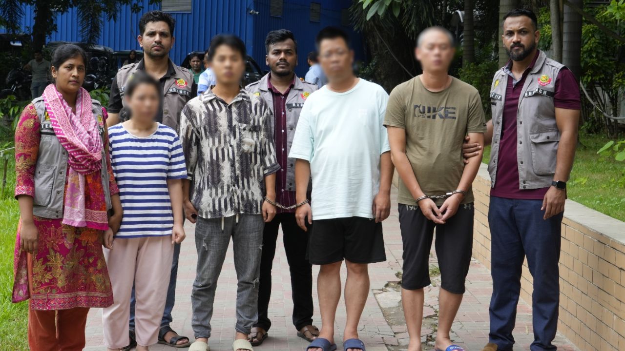 Chinese-led cyber fraud ring busted in Bashundhara cyber fraud