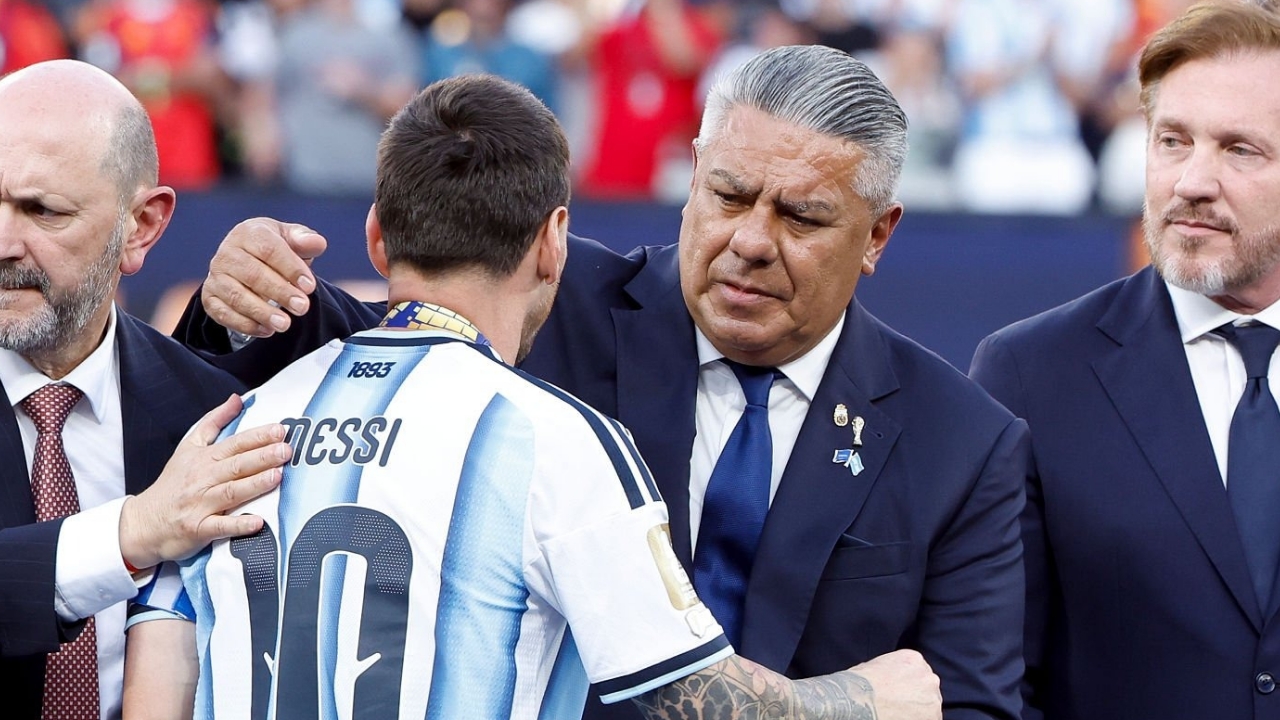 Let Messi enjoy himself: AFA chief on retirement talks