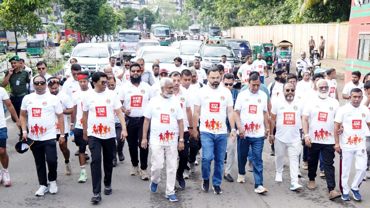 DSCC holds Dhaka Heritage Run DSCC
