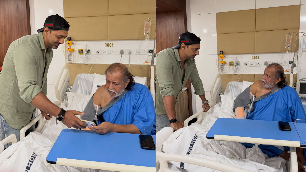 Dev visits Mithun Chakraborty