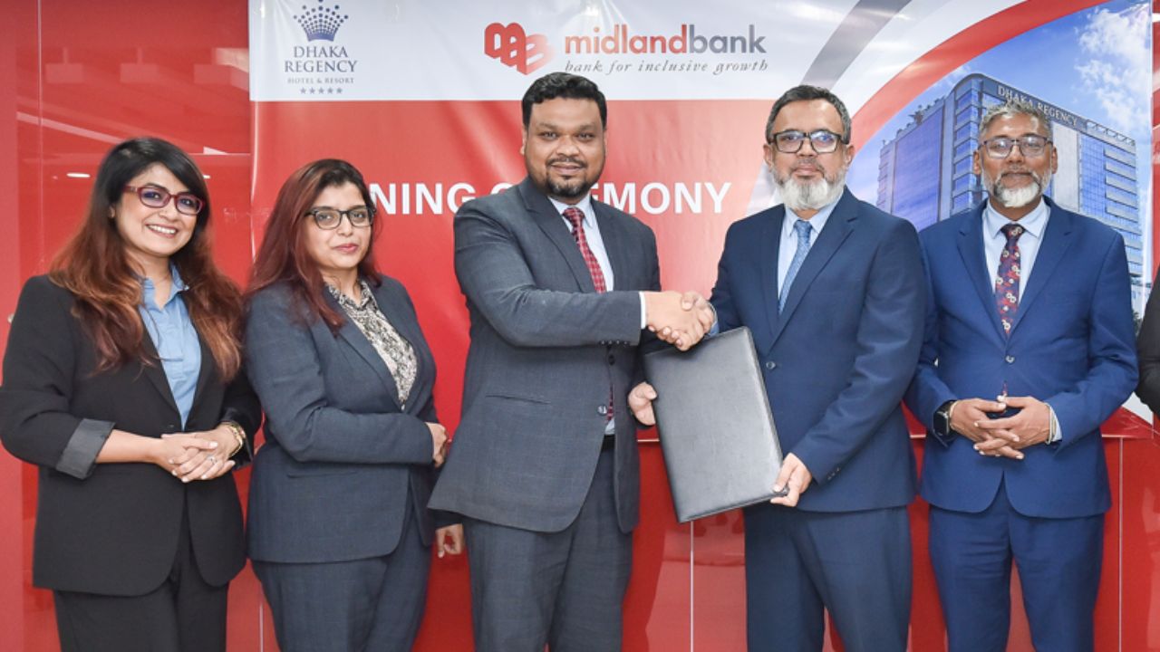 Midland Bank cardholders to get ‘Buy 1 Get 3 Free’ buffet at Dhaka Regency Dhaka Regency