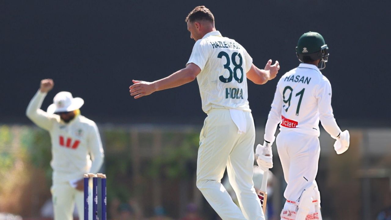 Hazlewood ends Hasan’s resistance before removing Taijul