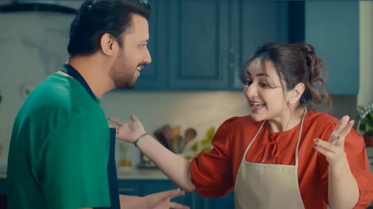 Atif Aslam and Yumna Zaidi pair up for Hoon Ishq Mein