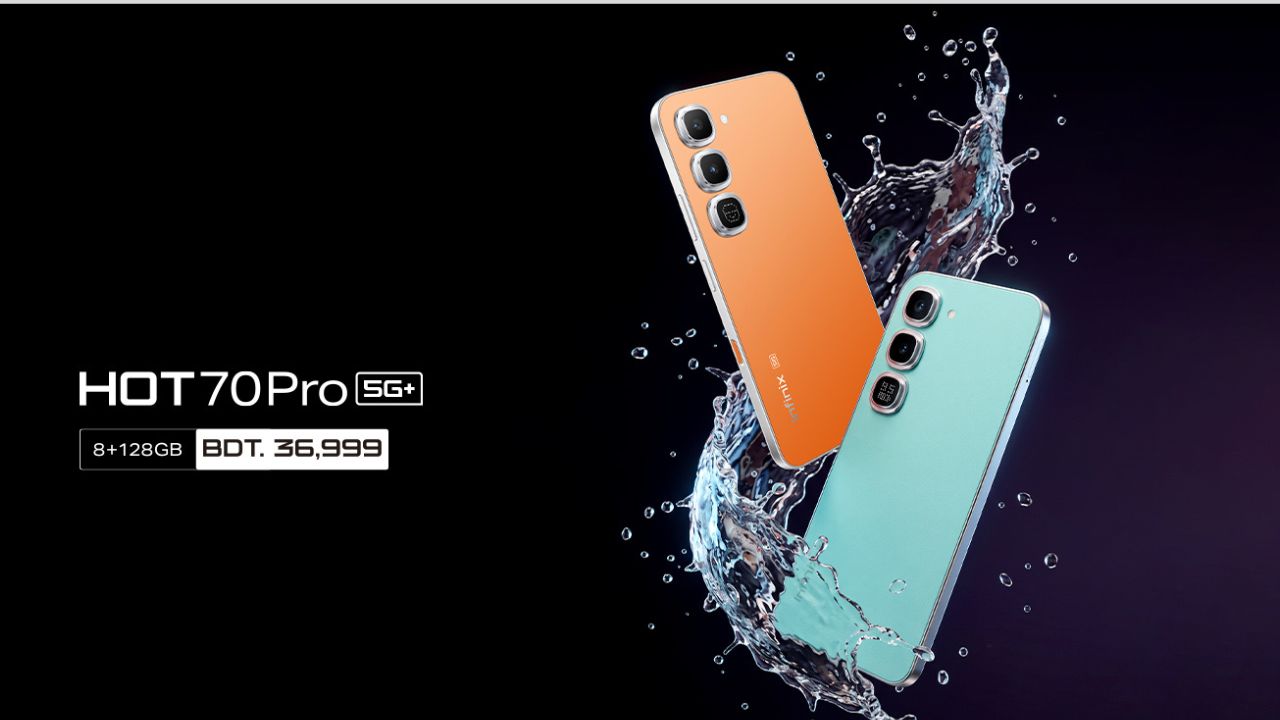 Infinix HOT 70 Pro 5G comes with 6000mAh battery