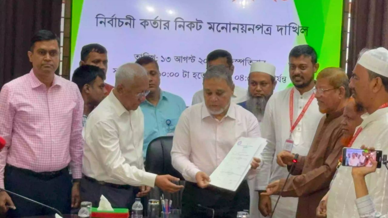Presidential election: Opposition candidate Oli Ahmed’s nomination filed Jamaat led opposition