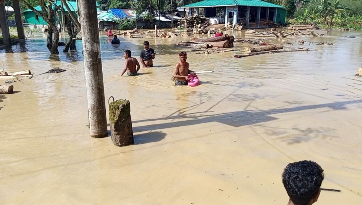 Khagrachhari flood