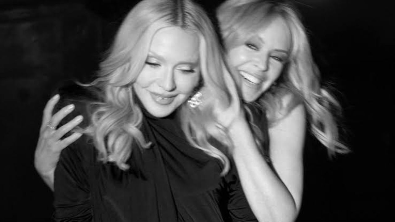 Madonna and Kylie Minogue