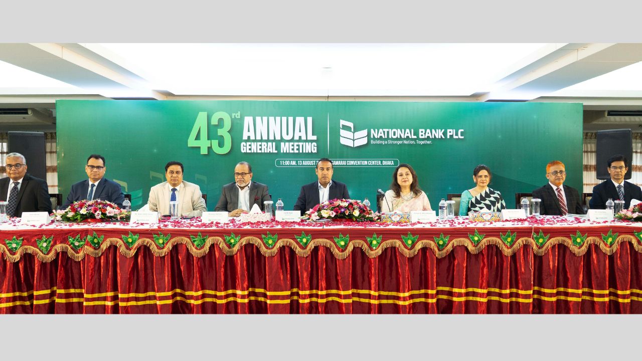 National Bank holds 43rd AGM, approves financial statements National Bank