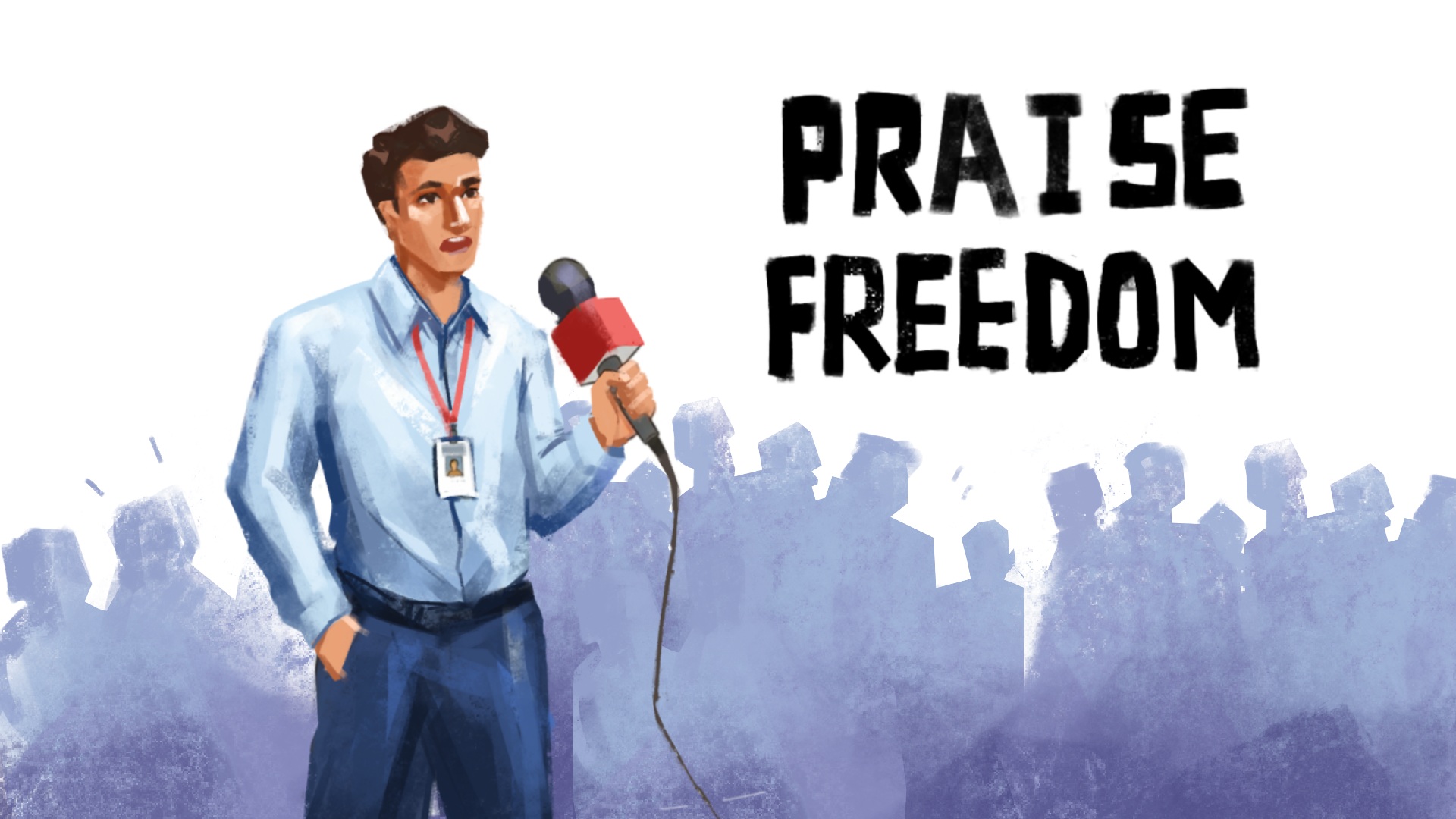 Protect power question the questioner press freedom