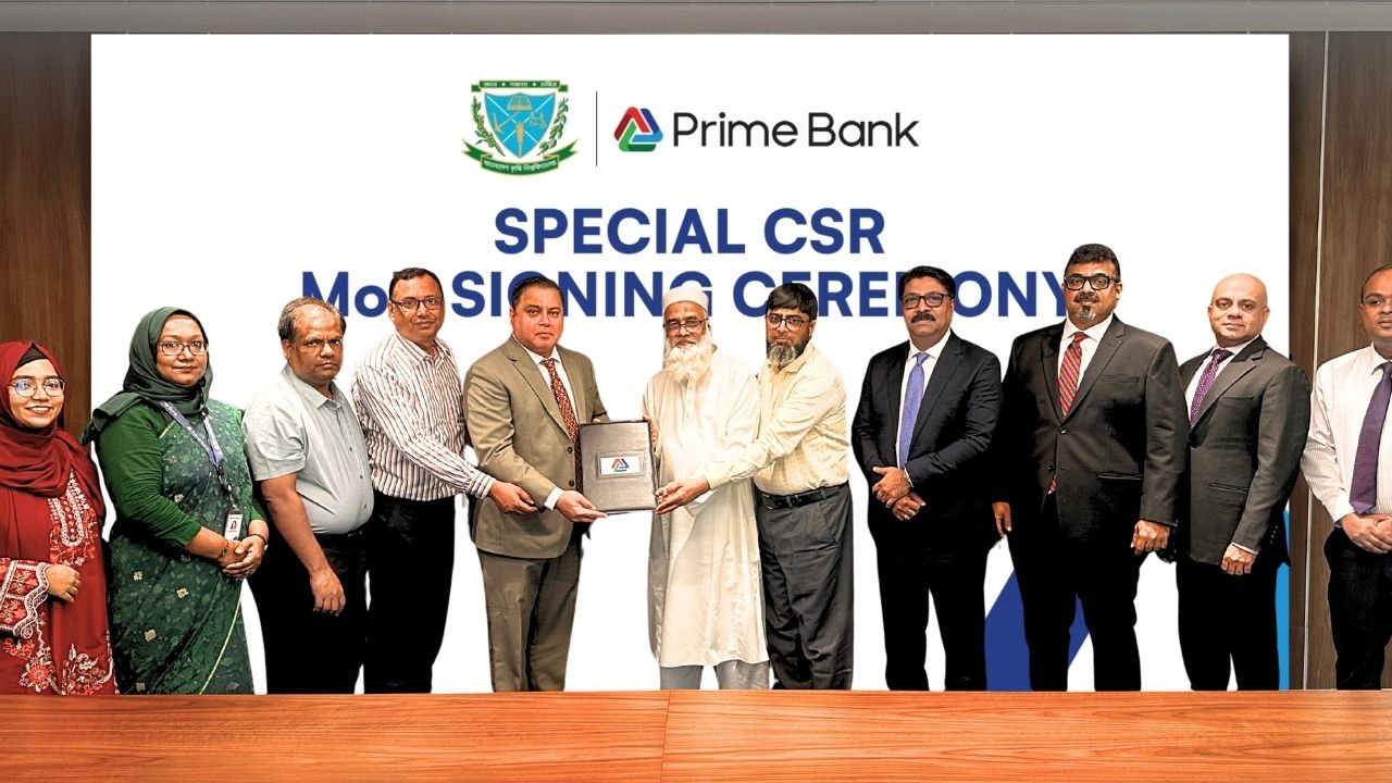 Prime Bank signs BAU deal to fund agro research