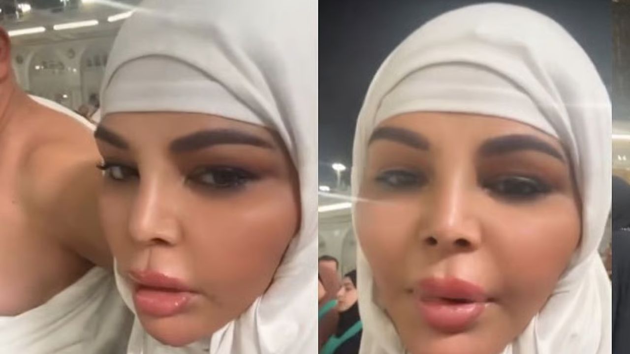 Rakhi Sawant prays for India, youth during Umrah
