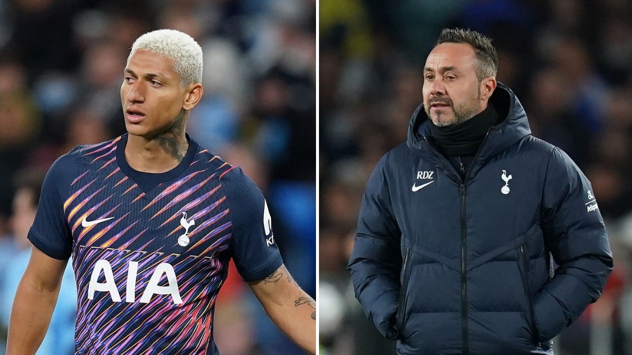 De Zerbi unsure if Richarlison will stay at Tottenham
