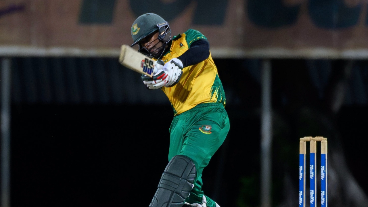 Sabbir fifty powers Bangladesh HP past Hobart