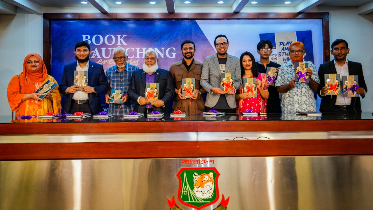 Nafees turns author with ‘Play and Study, Win the Race’