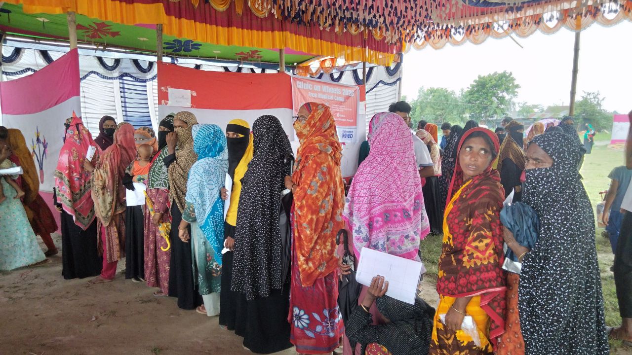 Shushua Char medical camp