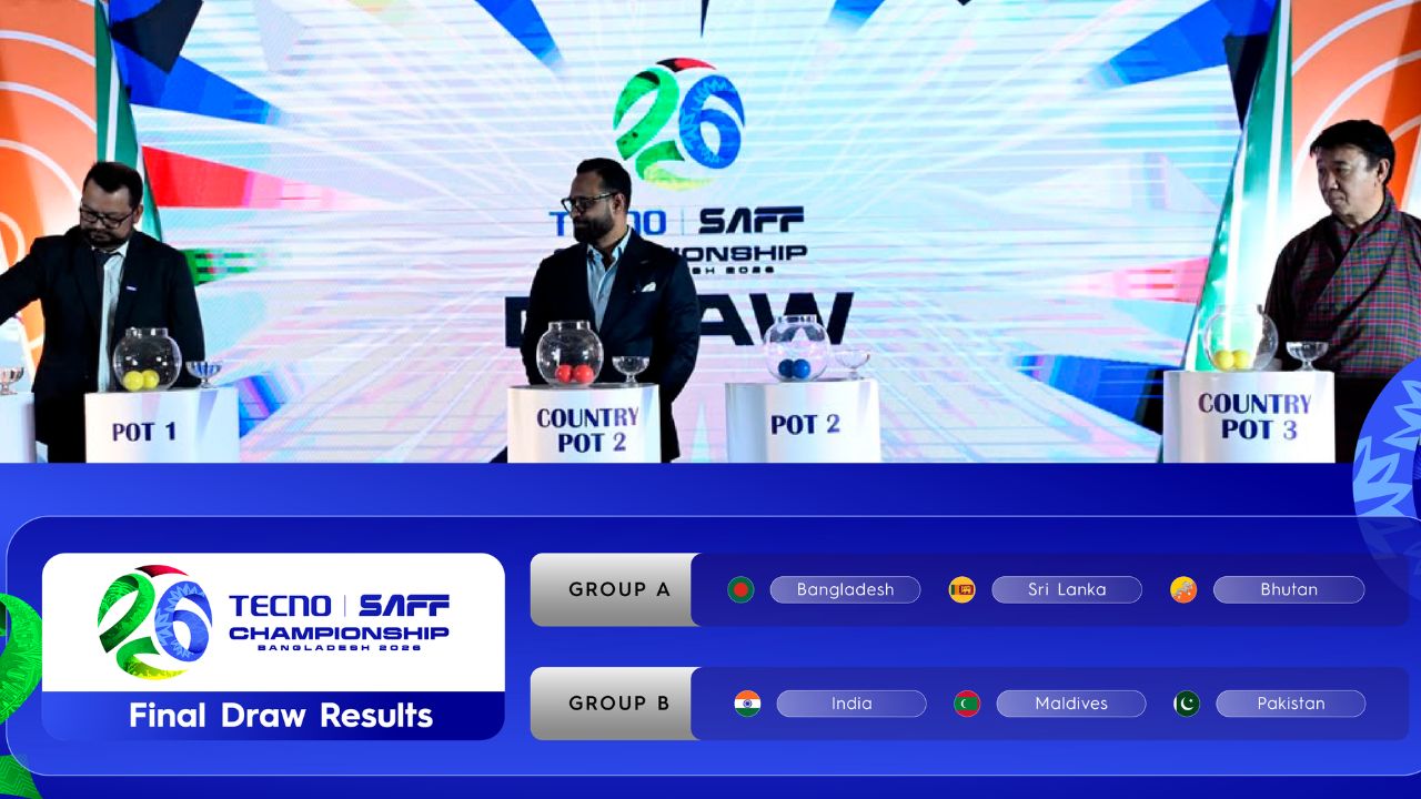 TECNO named SAFF Championship 2026 title sponsor TECNO
