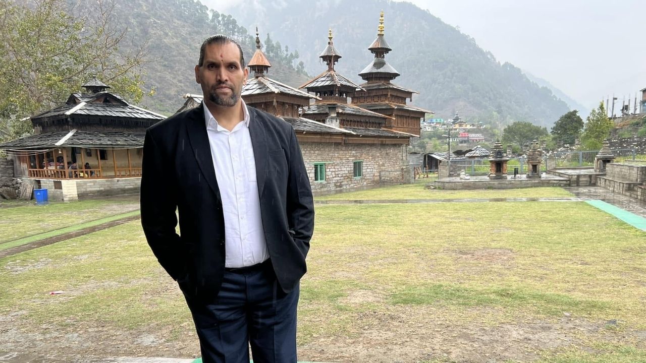 The Great Khali says he is safe after car accident in Haryana