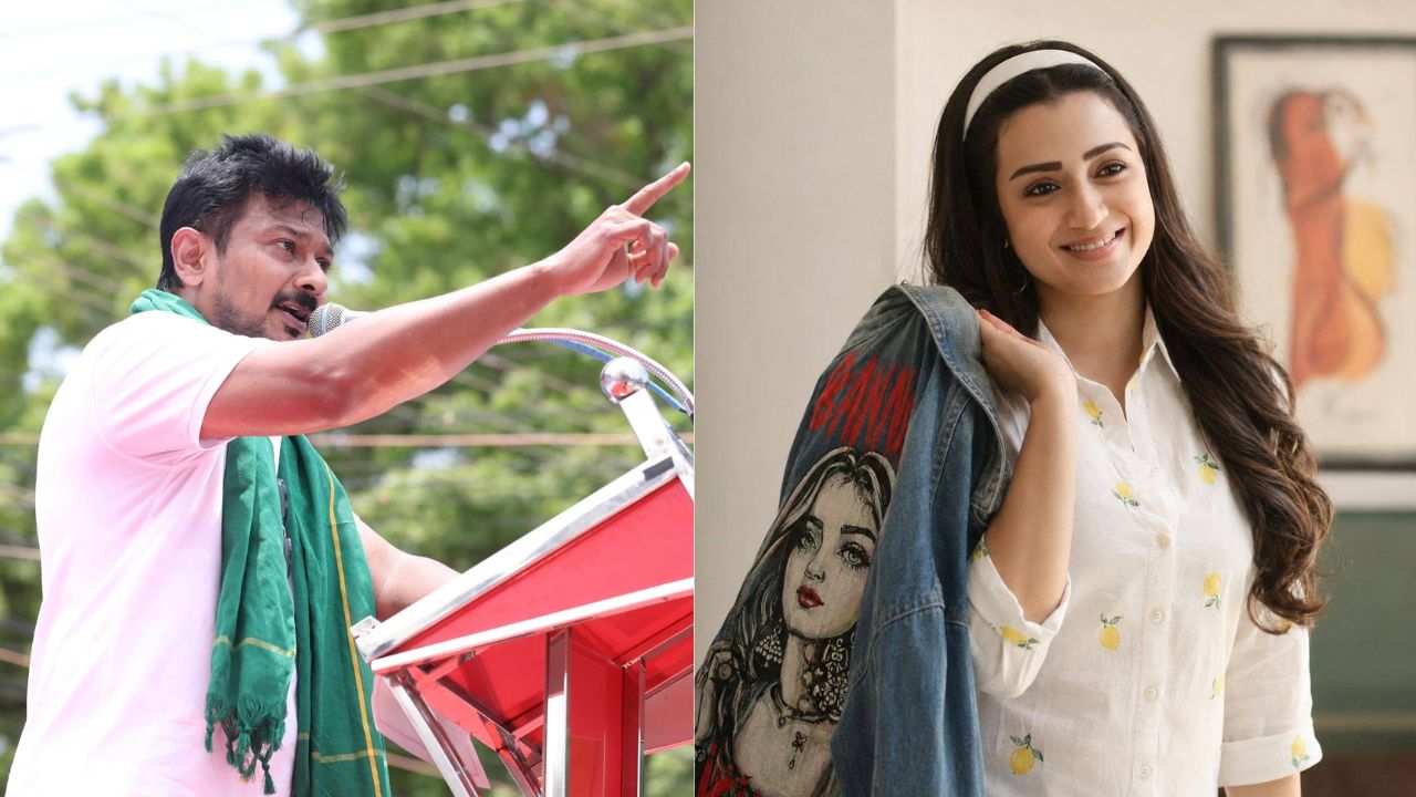 Udhayanidhi Stalin arrested after Trisha remarks row Udhayanidhi Stalin arrested