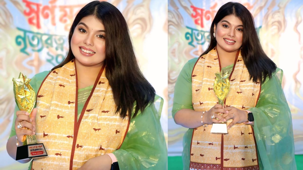 Yasmin Labanya receives special honour at Nrityaratna Awards Yasmin Labonno