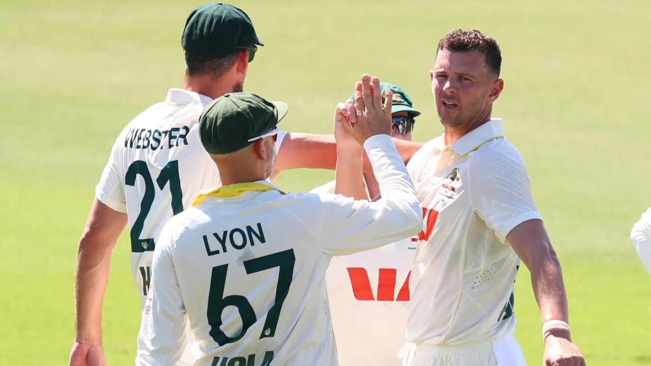 Hazlewood ends Shanto-Mushfiqur partnership