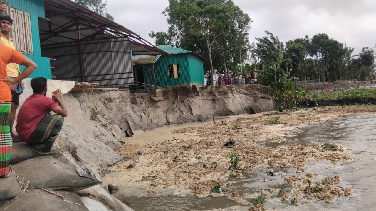 Erosion claims school despite repeated assurances Gaibandha river erosion