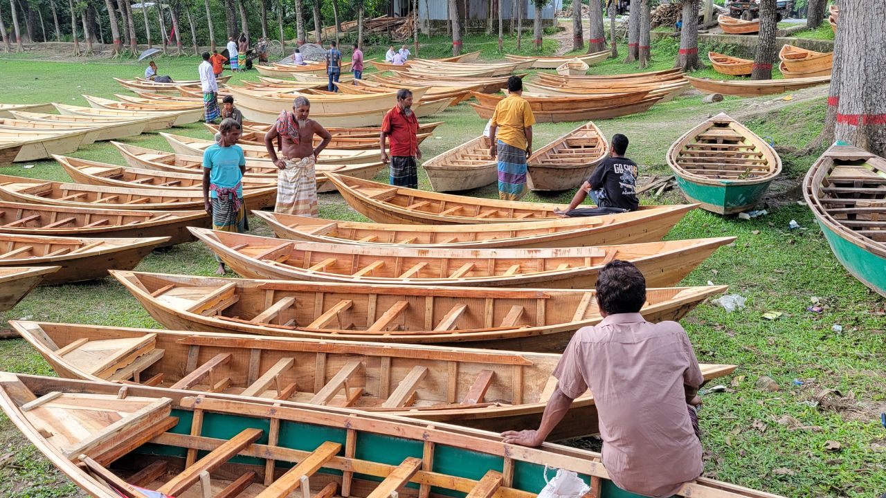 Manikganj boat markets revive with monsoon waters