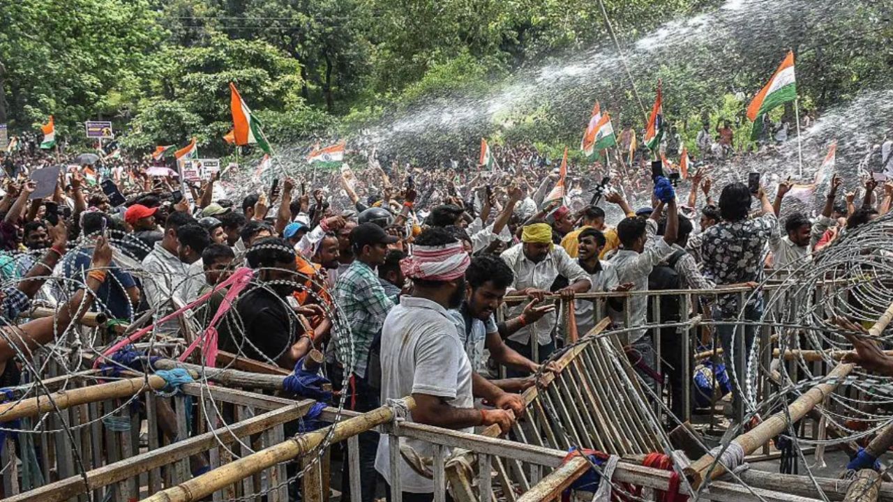 BJP enforces shutdown across Jharkhand jharkhand protest