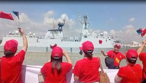 3 Chinese naval ships arrive in Ctg on five-day goodwill visit