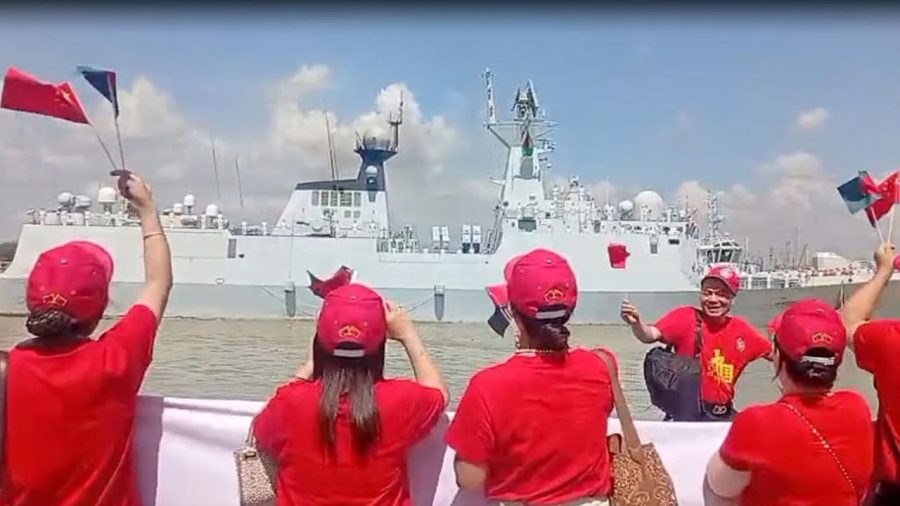 3 Chinese naval ships arrive in Ctg on five-day goodwill visit