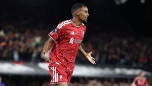 Isak double fires Liverpool to first win of season