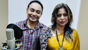 Anima Roy, Nirjhar Chowdhury sing together for ‘Dena-Paona’