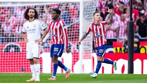 Atletico punish 10-man Real Madrid in Madrid derby